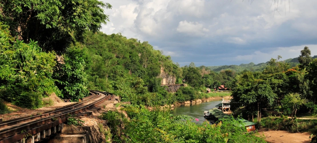 Scenic image of forested hills