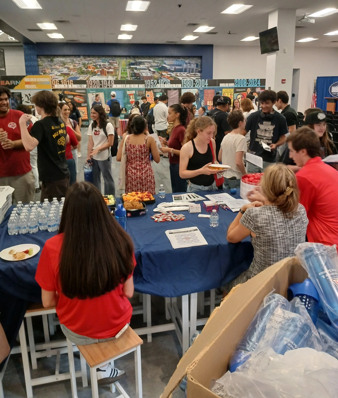Photo of Student at the 2025 Neueroscience Welcome Event